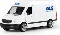 Metalen GLS bestelwagen met openslaande deuren 12 cm