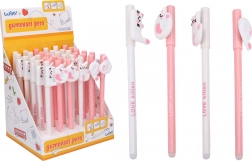 gumiseerbare pen 0,5 mm met kittenmotief