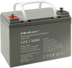 AGM-accu 12 V 36 Ah, max. 540 A – QOLTEC