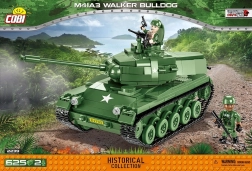 Bouwset tank M41A3 Walker Bulldog – lichte Amerikaanse verkenningstank