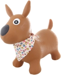 Bouncy Dog with Scarf