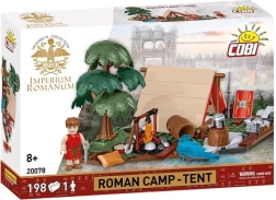 Cobi Imperium Romanum – Romeins kamp: tent van legionairs (198 onderdelen)