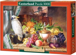 Puzzel 3000 stukjes Stilleven met papegaai, Josef Schuster