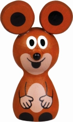 Souris en bois magnétique Detoa