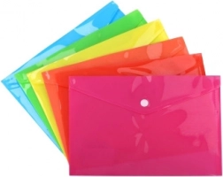 Map met drukknoop 24 × 17 cm (B5)