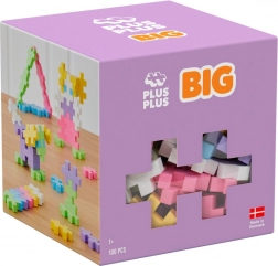 Plus-Plus BIG – ensemble de construction pastel 100 pcs