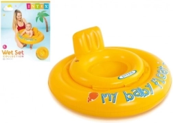 Opblaasbare baby zwemsitz met rugleuning INTEX