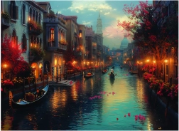 Puzzle Dawn in Venice 1000 pieces