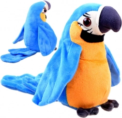 Pratende pluche papegaai met herhaling – Papegaai