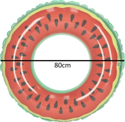 Inflatable Watermelon Ring 80 cm – 80cm