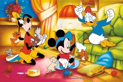 Trefl Puzzel Disney: Mickey Mouse en vrienden 600 stukjes