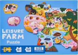 Puzzelset 200 stukjes – boerderij