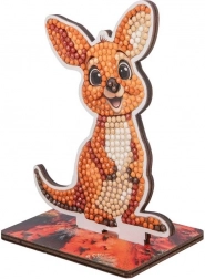 Diamantschilderen Op Aarde: Kangoeroe