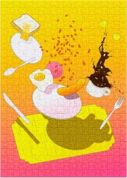 Puzzle CLOUDBERRIES Breakfast 500 pieces