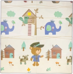 Kinder speelmat 142 × 142 cm beertje Chipolino
