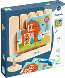 Djeco Wooden House-Building Game