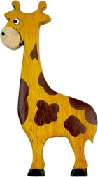 Houten magneet giraffe – groot