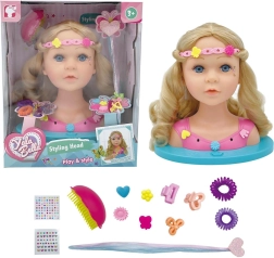 Styling head with effects 24 cm