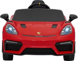 Elektrische kinderauto Porsche 718 Spyder RS – Rood