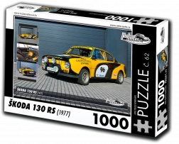 Puzzle RETRO-AUTA Škoda 130 RS (1977) – 1000 pièces
