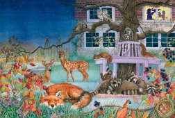 Puzzle Visite nocturne 100 pièces SCHMIDT