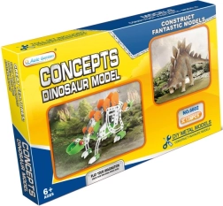 Kit de construction métallique stégosaure 125 pcs