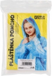 Poncho Raincoat from Polyethylene, Universal Size