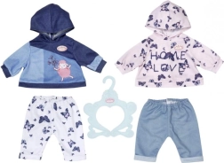Baby Annabell set kleding voor poppen 43 cm – 2 soorten comfortabele sets met hoodie en broek