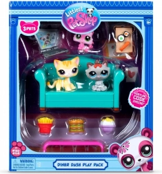 Littlest Pet Shop set snack met katjes – speelpakket