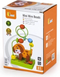 Houten doolhof met hondje