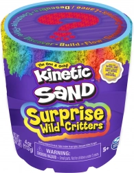 Kinetic Sand emmer met verrassing – wilde diertjes