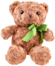 pluche bruine teddybeer met strik Jokomisiada