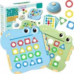 Montessori spel dinosaurus – vormen matchen WOOPIE