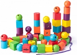 Grote rijgkralen voor kinderen