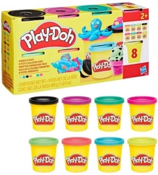 Play-Doh set van 8 potjes