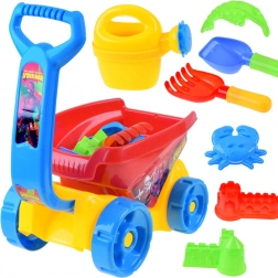 Kinderspeelplaats-set met wagentje en Spiderman-accessoires