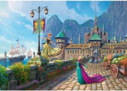 Puzzle Disney Frozen: Celebration in Arendelle 1000 pieces