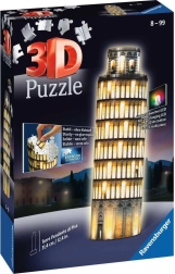 Ravensburger Puzzle 3D lumineux Édition nocturne Tour de Pise