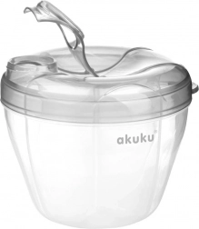 AUKU poedermelk-doseerder grijs