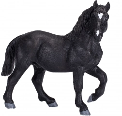 Mojo Percheron Horse Figurine