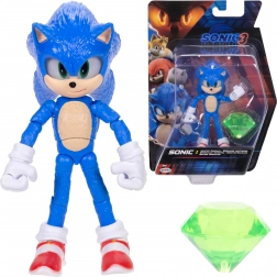 Figurine SONIC 3 egel 12 cm met smaragd