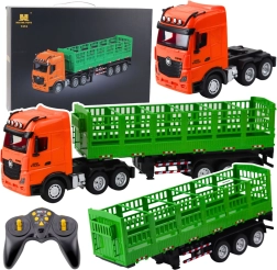 Camion RC avec remorque 1:18 Huina 2,4 GHz