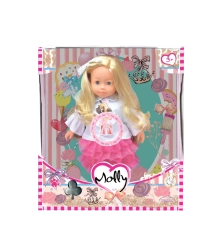 Pop Bambolina Molly met 3 liedjes, 40 cm