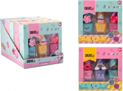 coffret de vernis à ongles pour enfants avec bagues create it!