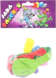 Opblaasbare ballonnen met Smiiley-print - 9 stuks