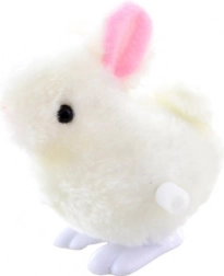 Ophijsbare springende konijn van plastic en pluche