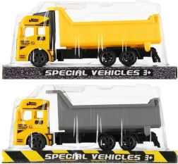 Camion benne de chantier avec fonction à rétrofriction