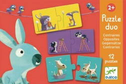 DJECO Duo puzzel Tegenstellingen