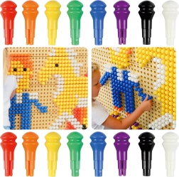 Gekleurde pinnetjes voor de Masterkidz wetenschapstafel