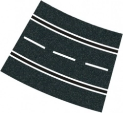 bocht 4/15° voor Carrera Evolution, Digital 132 en Digital 124 racebanen